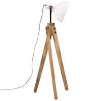 VidaXL Vloerlamp 25 w e27 45x45x120 cm wit - thumbnail