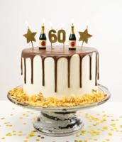 Taartkaarsjes Set 60 Jaar (6st) - thumbnail