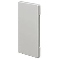 Hager BR6513067035 Eindstuk (b x d) 130 mm x 68 mm Grijs 1 stuk(s) - thumbnail