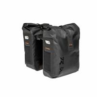 New Looxs Varo Racktime waterdichte dubbele fietstas - 40 liter (Kleur: zwart) - thumbnail