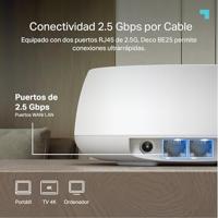 TP-Link Deco BE25(3-pack) Mesh router Wit - thumbnail