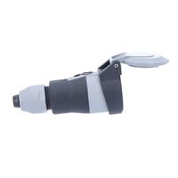 AS Schwabe 62242 Koppeling met randaarde Kunststof 230 V Grijs IP54 - thumbnail