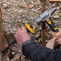 Roughneck Beitel- en Steenbeitelset met grip | 3-delig 31-970 - thumbnail