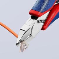 Knipex Elektronica-zijsnijtang met meer-componentengrepen 115 mm - 7732115 - thumbnail