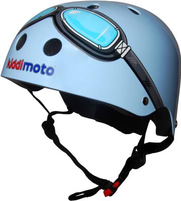 Kiddimoto Goggles kinderhelm (Kleur: rood, Maat: S)