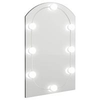 VidaXL Spiegel met led-verlichting boog 60x40 cm glas - thumbnail