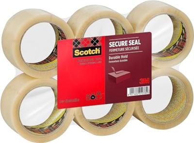 Verpakkingstape scotch secure 50mmx66m tr 6rol