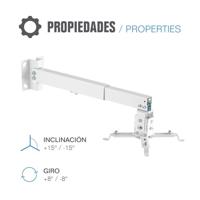 Plafondondersteuning voor Projector iggual SPTP01 - thumbnail