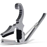 Kyser Quick-Change Partial Short-Cut Silver Capo - thumbnail
