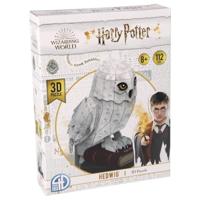 3D Harry Potter Puzzel Hedwig 112 Stukjes - thumbnail