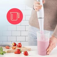 GourmetMaxx 13767 Staafmixer 400 W Wit - thumbnail