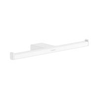 Dubbele Toiletrolhouder HansGrohe AddStoris Mat Wit - thumbnail