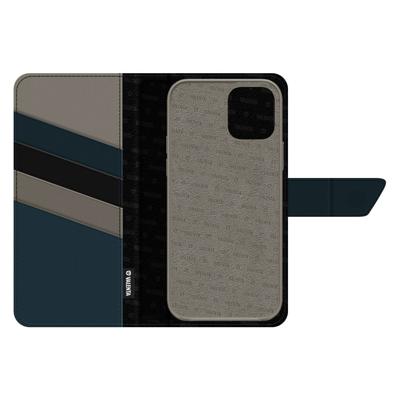 Valenta Leather Book Case Snap Universal Large Black