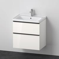 Badkamermeubelset Duravit D-Neo Wastafel Keramiek 65x48x62.5 cm Hoogglans Wit - thumbnail