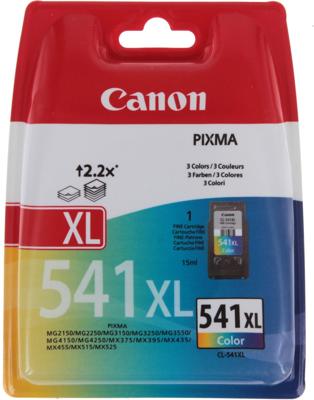 Canon CL-541 XL inktcartridge 1 stuk(s) Origineel Hoog (XL) rendement Cyaan, Magenta, Geel