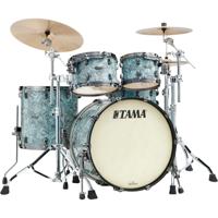 Tama MR42TZBNS-SLW Starclassic Maple Sky Blue Swirl 4d. shellset black hardware - thumbnail