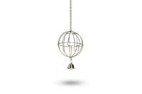 Beeztees Chroom Voederbal+Deur Hooibal Knaag 8cm - thumbnail