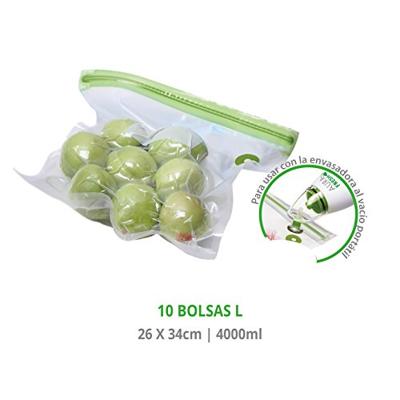 Verpakking zakken TM Electron Vacuüm verpakt 26 x 34 cm (10 uds)