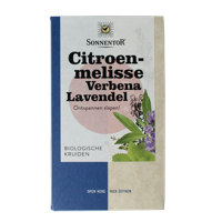 Citroenmelisse - verbena - lavendel bio 18 Zakjes - thumbnail