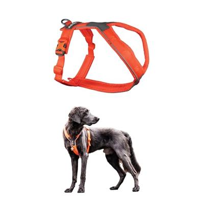 Non-stop dogwear® Hondentuigje Line Harness 5.0, orange, Maat: 8