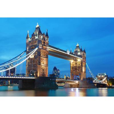 Londen Tower bridge 8-delig Vlies Fotobehang 366x254cm