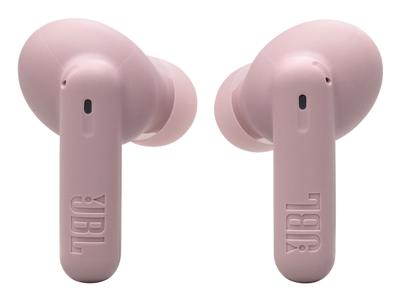 JBL Wave Beam 2, True Wireless Noise Cancelling Bluetooth Earbuds met 40 uur afspeeltijd, JBL Pure Bass Sound, Smart Ambient Technologie en Multi-Point Verbinding, in Roze