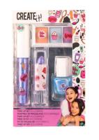 Create It! beauty make-up set holografisch, 4dlg. - thumbnail
