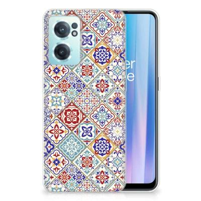 OnePlus Nord CE 2 5G | TPU | Siliconen hoesje | Tiles Color OnePlus Nord CE 2 5G | TPU | Siliconen hoesje | Tiles Color