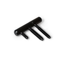 Inboorpaumelle DX v.hout zwart 14x75 - thumbnail