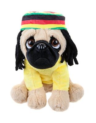 Kamparo hondenknuffel rasta 20 cm geel