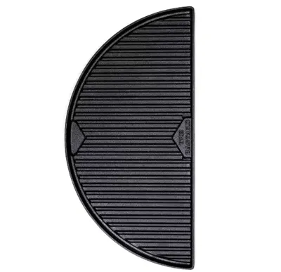 The Bastard Cast Iron Half Moon Griddle Large grillplaat