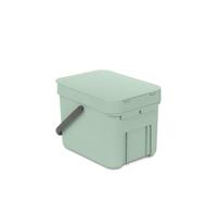 Brabantia Sort & Go Afvalemmer 6L Jade Groen - thumbnail