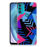 Motorola Moto G71 5G | TPU Hoesje | Funky Triangle - thumbnail