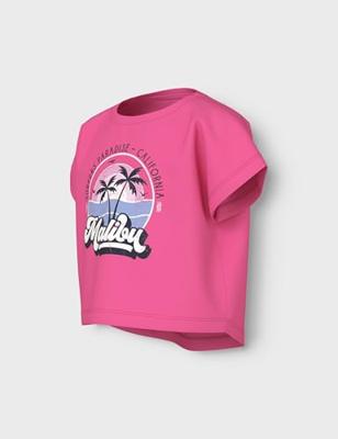 Name it zomer crop top meisjes - roze - NkfVilma