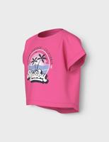Name it zomer crop top meisjes - roze - NkfVilma - thumbnail