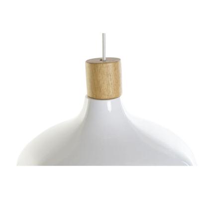 Plafondlamp DKD Home Decor Wit Bruin Metaal Pijnboom 50 W 35,5 x 35,5 x 21 cm Plafondlamp DKD Home Decor Wit Bruin Metaal Pijnboom 50 W 35,5 x 35,5 x 21 cm