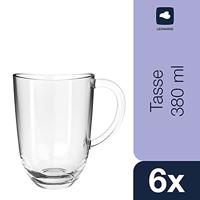 Leonardo Latte Macchiato Glazen Napoli 380 ml - 6 stuks - Hittebestendig - thumbnail