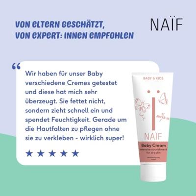 Naïf Vette Crème Baby en Kids 75ml