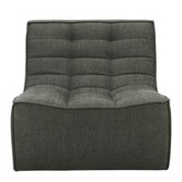 Ethnicraft Modulaire Bank 'N701' Eco, 1-zits, kleur Moss - thumbnail