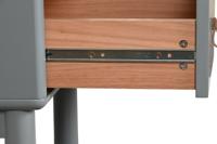 Nachtkastje Home ESPRIT Blauw Grijs Natuurlijk Hout MDF 48 x 40 x 55 cm - thumbnail