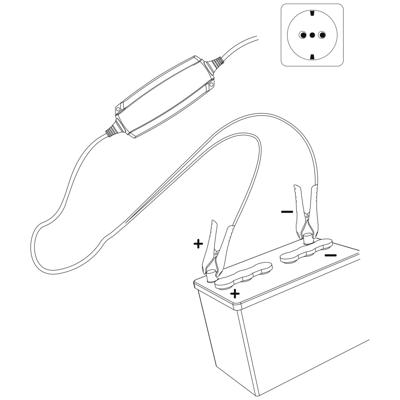 Hama Automatische Acculader 6V/12V/4A Voor Auto-/boot-/motorfiets-accu