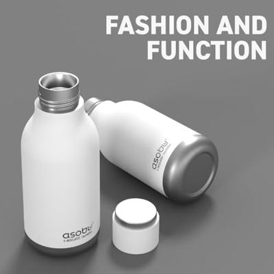 Asobu Drinkfles 460 ml RVS SBV24 WHITE SBV24 white - thumbnail