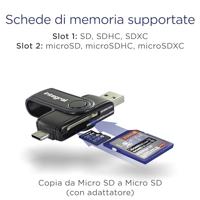 Integral Reader Sd/microsd Usb-a/usb-c - thumbnail
