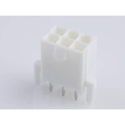 Molex 39299069 Female header, inbouw (standaard) Totaal aantal polen: 6 Rastermaat: 4.20 mm Inhoud: 1 stuk(s) Tray