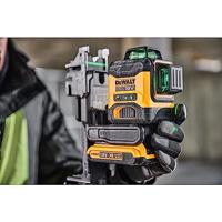 DeWALT DCLE34031D1-QW 18V XR 3x360° Compact laser groen in koffer incl. 2.0Ah accu en lader - thumbnail