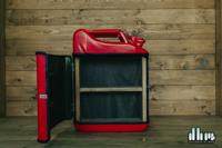 Jerrycan Kast Basic Plus - Rood - Opvallend en Praktisch - Multifunctioneel Opbergmeubel - Uniek Design - thumbnail