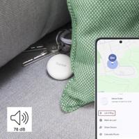 Hama Schlüsselfinder, für Android Mein Gerät finden-App, Bluetooth, 2 St, Weiß Keyfinder Wit - thumbnail