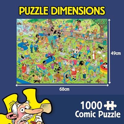 Jumbo Jan van haasteren legpuzzel - hondenparcours, 1000st.