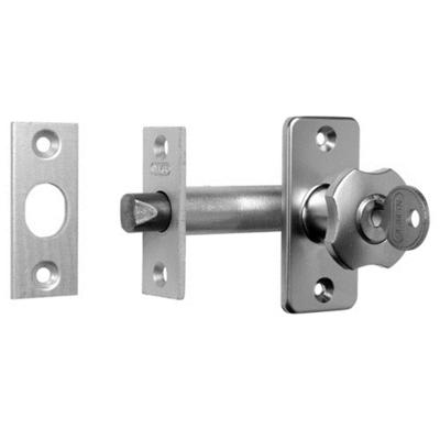 Nemef 2602/4-50 mm blister Insteekgrendel | DM50mm | voorplaat F1 geëloxeerd 22x55mm rechthoekig | F1 geëloxeerde knop | rozet | schoot zamac verzinkt Nemef 2602/4-50 mm blister Insteekgrendel | DM50mm | voorplaat F1 geëloxeerd 22x55mm rechthoekig | F1 geëloxeerde knop | rozet | schoot zamac verzinkt