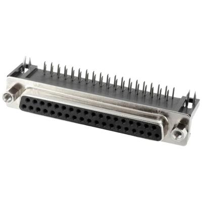 Connfly DS1037-01-37FNAKT74 DS1037-01-37FNAKT74 D-sub female connector Aantal polen: 37 Soldeerpennen 1 stuk(s) Tray